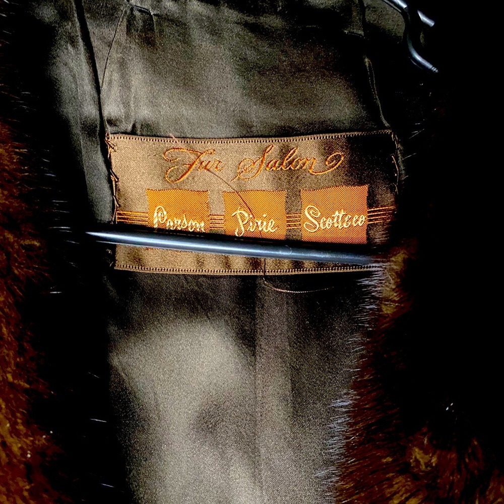 Dark Brown Mink Coat